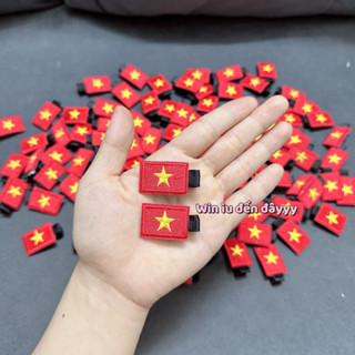 🇻🇳 Set 2c Kẹp tóc hình lá cờ Việt Nam thân thương 🇻🇳