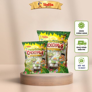  ĐẬU CHOCOPLUS TRỨNG KHỦNG LONG Tân Tân - Túi 192gr 