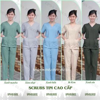 [Màu mới] Bộ spa, bộ bác sĩ cao cấp dành cho cả nam và nữ