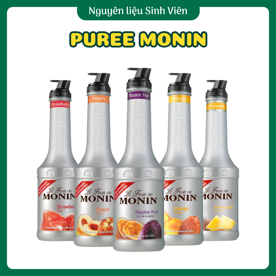 Mứt sệt Puree Monin đủ vị (1L)