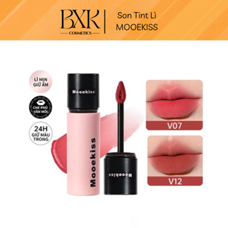 Son Tint Lì MOOEKISS Mỏng Nhẹ Dưỡng Ẩm Lâu Trôi Không Khô Môi BXK COSMETICS