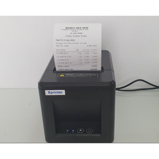 Máy in hóa đơn nhiệt K80 Xprinter XP-T80L – Hỗ trợ USB & LAN, In nhanh, Cắt giấy tự động