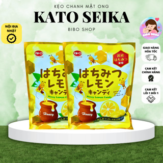 [HSD 11/2025] Kẹo chanh mật ong Kato Seika (61g) - Nội Địa Nhật