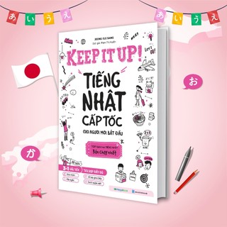 Sách Combo Keep it up – Tiếng Nhật cấp tốc cho người mới bắt đầu