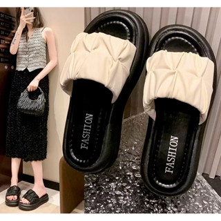  Dép nữ đế Xuồng_Dép Bánh mì nữ quai ngang NHÚN Êm chân,thích hợp đi chơi_ĐI biển_đi làm đi học PHOM TO LÙI SIZE  