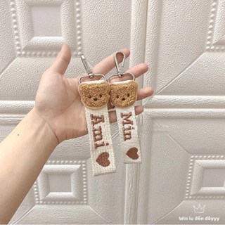 Nametag gấu thêu tên theo yêu cầu 🐻