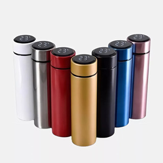 Bình giữ nhiệt 500 ml INOX 304 Choice LS1-0843-953 đèn led cảm ứng hiển thị nhiệt độ