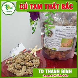 Củ tam thất bắc sapa khô 500g - loại củ lớn - thảo dược thanh bình