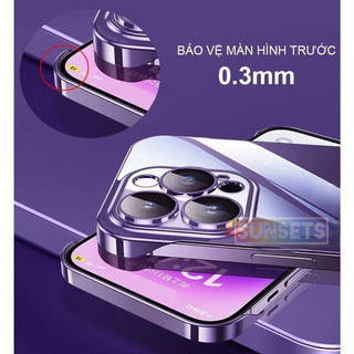 Ốp lưng iPhone 12/ 13/ 14 Plus/ 14 Pro Max Cứng và bảo vệ camera