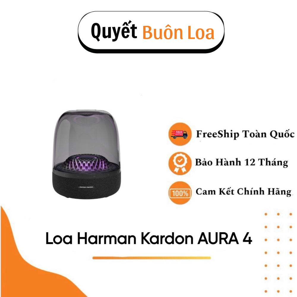 Loa Bluetooth Harman Kardon Aura Studio 4 - Mới Chính Hãng (Bảo Hành 12T)