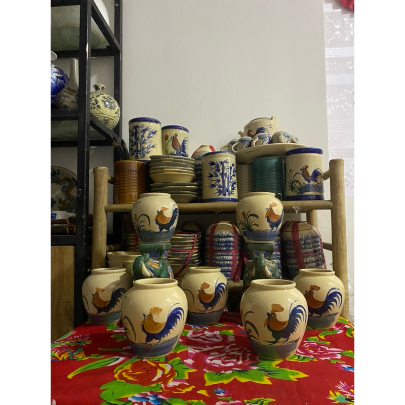 Lu Bia, Lu Uống Nước/ Cốc Uống Nước, Uống Bia Vẽ Gà