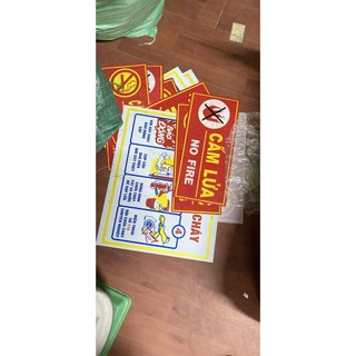 Biển cấm lửa hoặc cấm hút thuốc