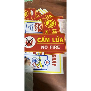 Biển cấm lửa hoặc cấm hút thuốc