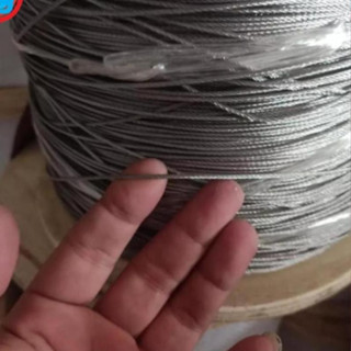 Cáp inox 304 1.5mm(li).giá 2800/met.Size 10 mét,20 mét,30 mét,40 mét.làm dàn  phơi thông minh,dây phơi quần áo,trang trí