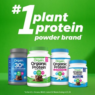 Bột protein Orgain hữu cơ thuần chay organic protein superfoods - pha sữa, làm bánh