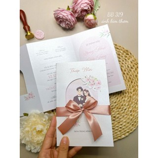 [THIỆP CƯỚI ĐẲNG CẤP] HD154