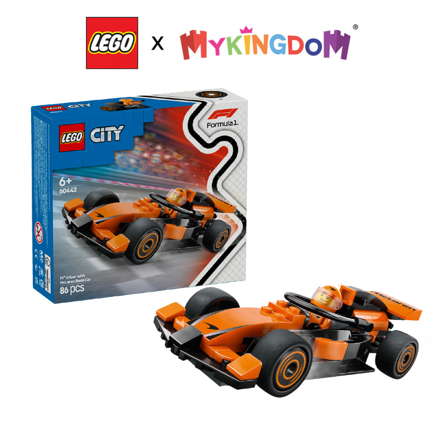 Đồ Chơi Lắp Ráp Xe Đua F1 LEGO CITY 60442 (86 chi tiết)