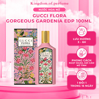 Nước Hoa Nữ Gucci Flora Gorgeous Gardenia EDP 100ml - Hương Thơm Hoa Cỏ Nhẹ Nhàng Nữ Tính, Bánh Bèo.