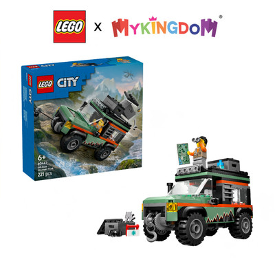 Đồ Chơi Xe Leo Núi Địa Hình 4X4 LEGO CITY 60447 (221 chi tiết)