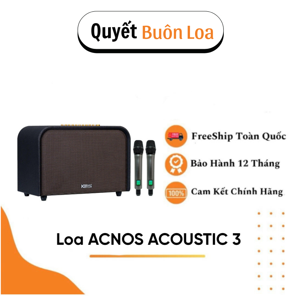 Dàn âm thanh di động ACNOS ACOUSTIC 3