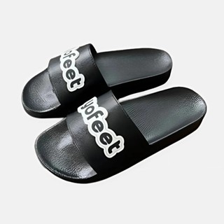 [Choice] Dép Nam Nữ XT YOFEET XT60 - Quai Ngang Thời Trang, Phong Cách, Full Đen, Logo Nổi