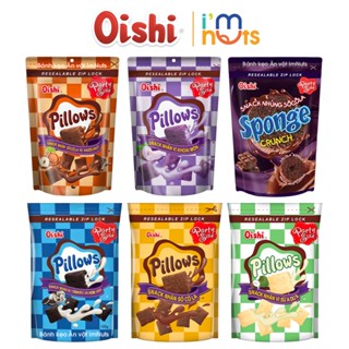 Snack nhân kem Pillows Oishi đủ vị gói lớn 80g
