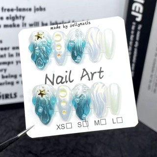 nail box móng thiết kế sóng biển xinh đẹp