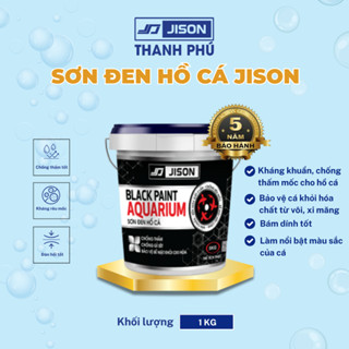 Sơn đen hồ cá cao cấp Jison 1KG