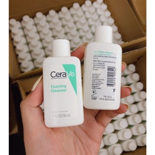   Minisize  Sữa Rửa Mặt Da Dầu Mụn CeraVe Facial Cleanser 30ml 
