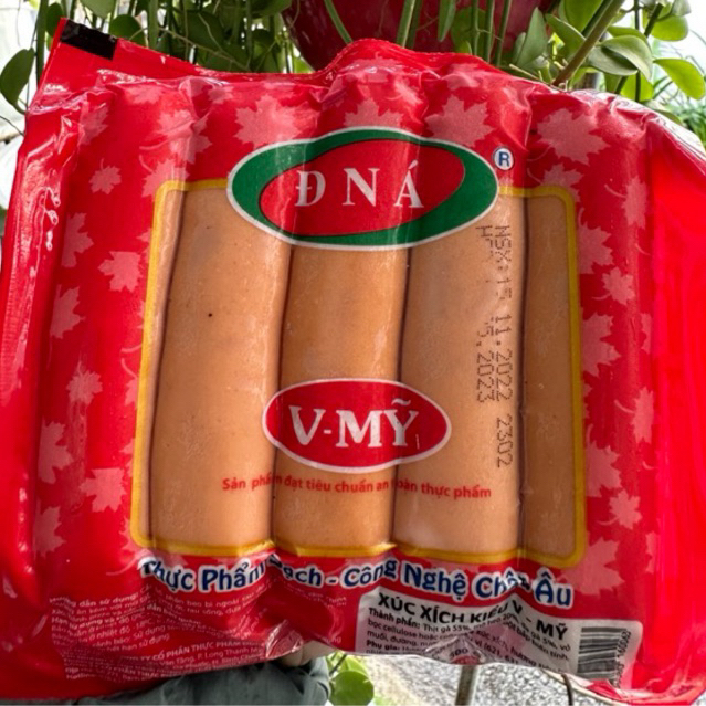 XÚC XÍCH VIỆT MỸ ĐÔNG NAM Á 500GR/ 10 CÂY