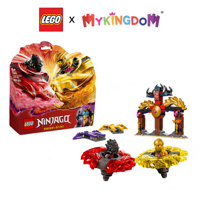Đồ Chơi Lắp Ráp Con Quay Arin Và Phe Ác LEGO NINJAGO 71826 (186 Chi Tiết)