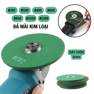✨️✨️Đá mài dao kéo KHAISON, mài kim loại dày 6mm gắn máy mài góc, máy cắt cầm tay