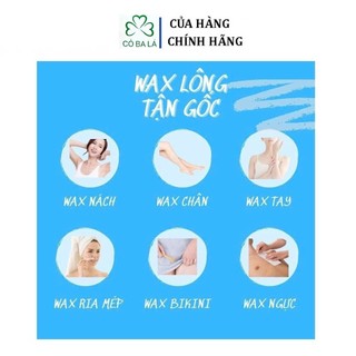Combo Wax Lông Và Mỡ Trăn Triệt Lông Cỏ Ba Lá 10ML ( Tặng 50 Tờ Giấy Và Que Wax ).