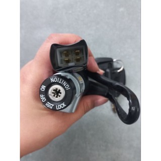 Ổ khoá 8 cạnh xe Wave anpha, wave thái, wave zx, khóa máy & khóa yên