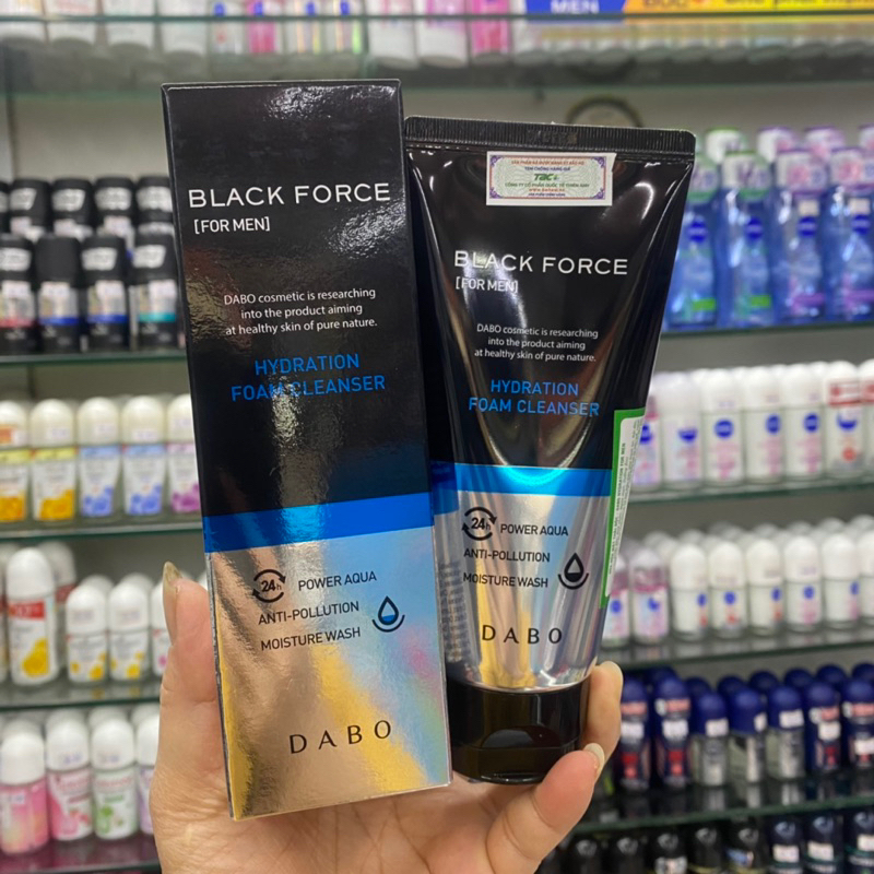 SỮA RỬA MẶT THẢI ĐỘC  DABO - HYDRATION FORMEN 120 ML