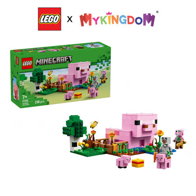 Đồ Chơi Lắp Ráp Ngôi Nhà Của Những Chú Heo Con LEGO MINECRAFT 21268 (238 Chi Tiết)