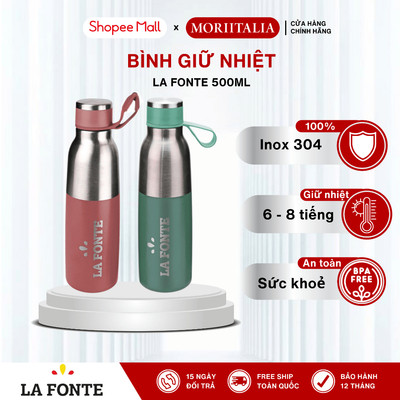 Bình Giữ Nhiệt Phiên Bản Phối Màu Phong Cách La Fonte 500ml