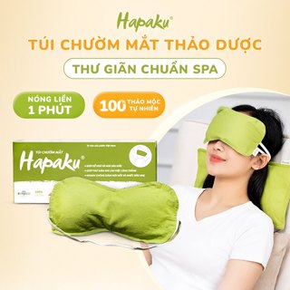 Túi Chườm Mắt Từ Thảo Dược Hapaku, Đồ Dùng Spa Loại 1, Giảm Quầng Thâm Mắt, Thư Giãn Mắt, Giúp Ngủ Ngon, Massage Mắt