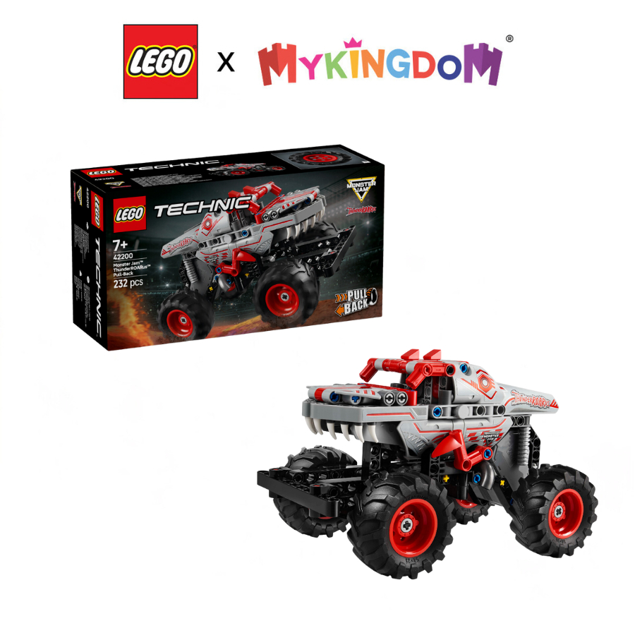 Đồ Chơi Lắp Ráp Xe Monster Jam-ThunderROARus LEGO TECHNIC 42200 (232 Chi Tiết)