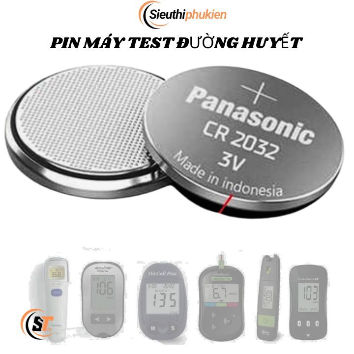 Pin cho máy đo đường huyết On Call Plus CR2032 chính hãng - siêu bền, pin CR2032 máy test tiểu đường