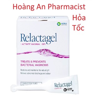  Gel Đặt Âm Đạo Relactagel - Gel Phụ Khoa Phòng Ngừa Nhiễm Khuẩn Chăm Sóc Vùng Kín Khử Mùi Hôi  Tuýp 5ml 
