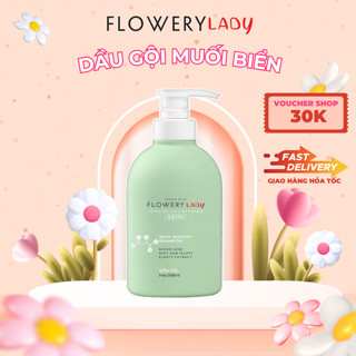 Dầu gội nước hoa muối biển Flowery LADY 500ml
