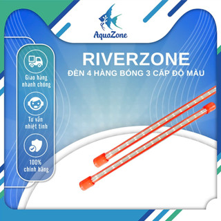  Đèn Chìm Bể Cá Riverzone RQH  T8 Kintons Đèn Bể Cá 3 Chế Độ Màu Độc Đáo 
