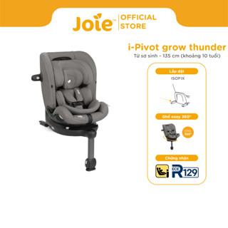 Ghế ngồi ô tô trẻ em cao cấp Joie i Pivot Grow Thunder xoay 360 độ kết nối Isofix