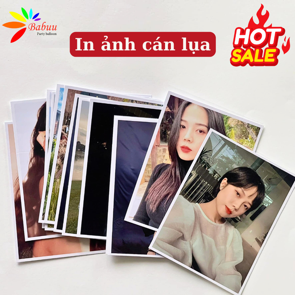 Combo in 100 ảnh 6x9cm, in ảnh theo yêu cầu, ảnh ép lụa 6x9 chất lượng