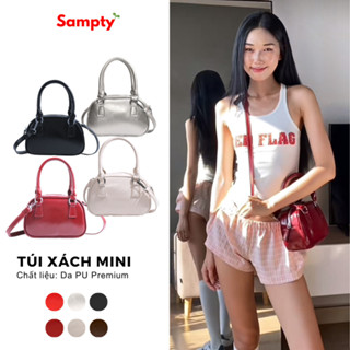 Túi Xách Mini Da PU PREMIUM Đeo Nhiều Kiểu Phong Cách Hàn Quốc Hot Trend 2025 Sampty