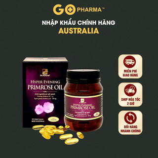 Tinh Dầu Hoa Anh Thảo Úc Dr Natural Hyper Evening Primrose Oil hỗ trợ giảm khô hạn, bổ sung và cân bằng nội tiết tố nữ