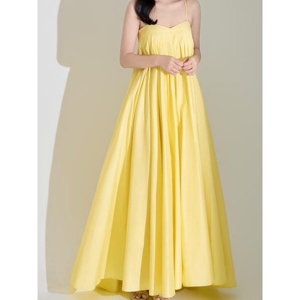 ELEANOR NELLY SUNDRESS Váy Hai Dây Dáng Xoè