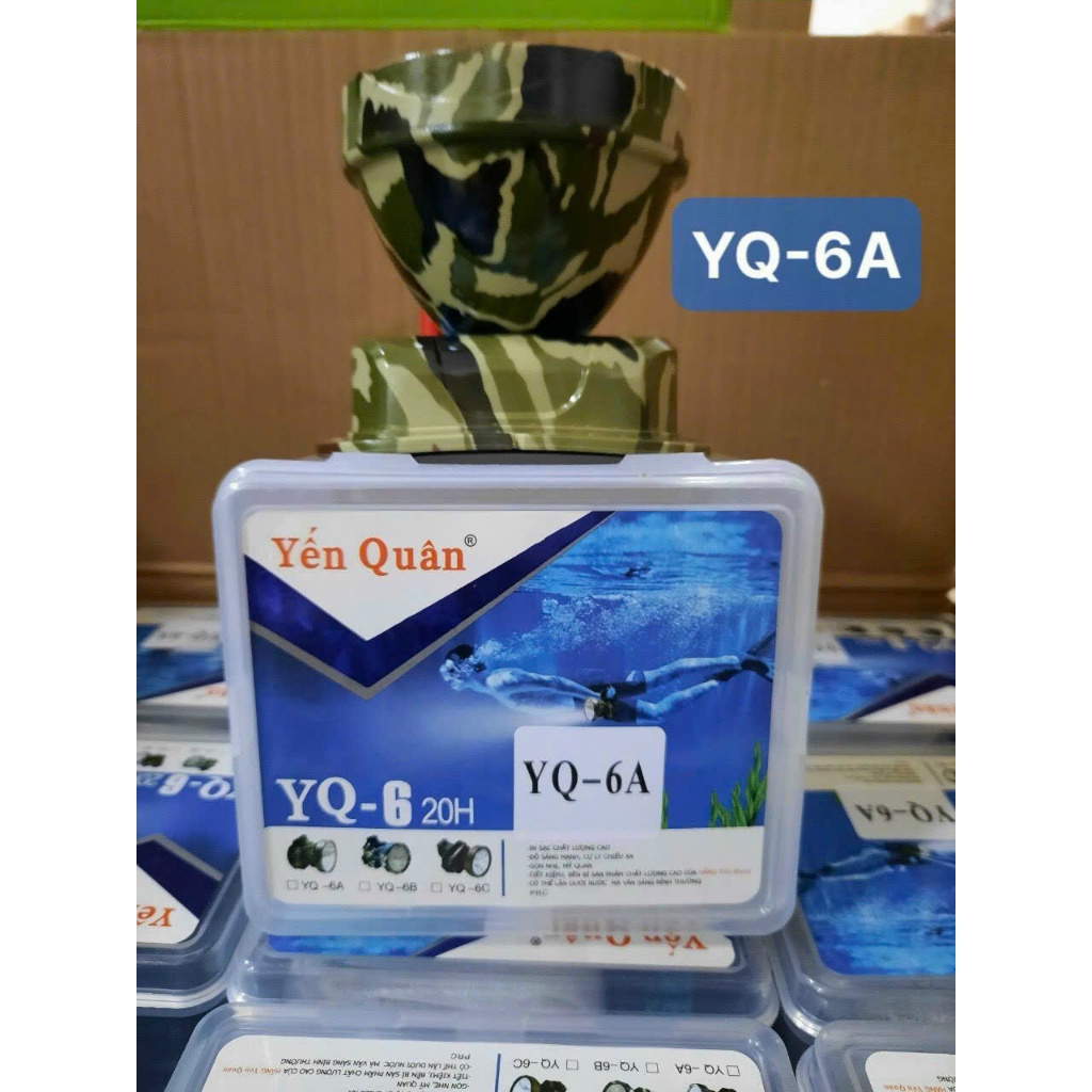 ĐÈN PIN ĐỘI ĐẦU YẾN QUÂN  YQ-6A ,ĐÈN PIN SIÊU SÁNG