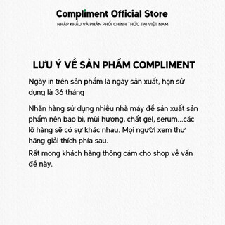 Nước tẩy trang Compliment 400ml